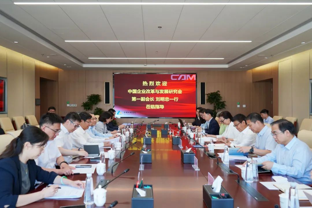 中国企业改革与发展研究会第一副会长刘明忠到访集团